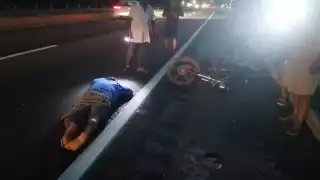 El hombre fue trasladado a un hospital en Calkiní
