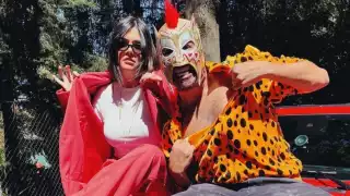 Yuridia estuvo con el Escorpión. Foto: @LAURAGII