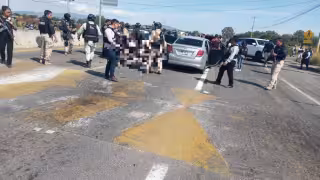 Cuatro sicarios fueron abatidos en el lugar