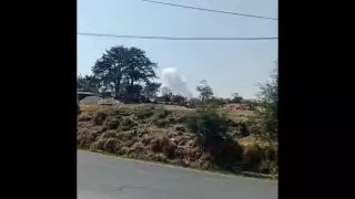 Explosión en polvorín sacude Almoloya de Juárez en el Estado de México: VIDEOS