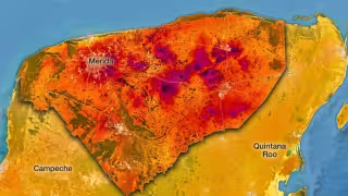 A esta hora exacta arderán más de 50 municipios de Yucatán este sábado 2 de mayo