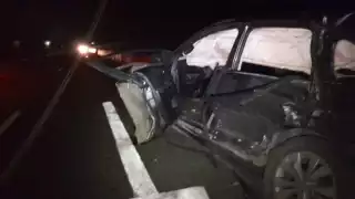 El vehículo fue catalogado como pérdida tota