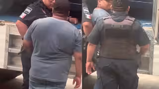 Suspenden a jefe policial en Ciudad del Carmen tras ser captado en video recibiendo presunta “mordida"