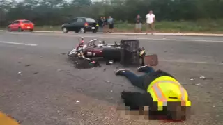 Al lugar arribaron los elementos de la Policía Municipal de Mocochá