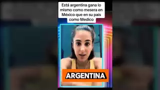 La joven expresó cómo es su vida en Tulum y comparó las ganancias de su país y México