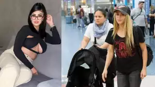 A través de redes sociales le echó porras a su mamá. Foto: Especial