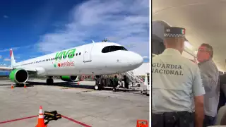 VivaAerobus baja a un pasajero de un vuelo de Mérida a la Ciudad de México