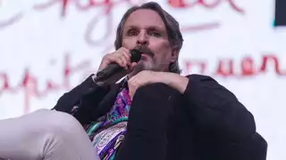 El cantante se presentó en la FIL Guadalajara este fin de semana. Foto: @TeleSaltillo