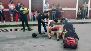 Al lugar se presentaron varias unidades de la Policía Municipal, para tomar conocimiento del hecho y para el deslinde de responsabilidades