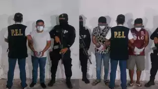 Los tres hombres permanecerán en prisión preventiva