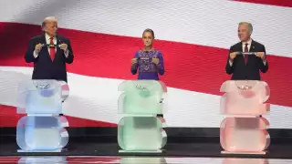 Trump presume “excelente relación” con Sheinbaum y Carney previo al sorteo del Mundial 2026