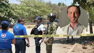 Víctor Masso de 27 años vino a visitar a su novia en México