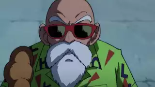 En la escena, la joven reitera su negativa a estar con el Maestro Roshi y él continúa forzando el encuentro