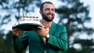 Scheffler completó la última ronda con cuatro golpes bajo el par en The Masters