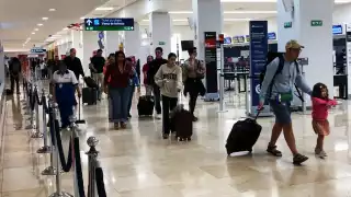 Volaris y Aeroméxico, fueron dos de las aerolíneas que llegaron con anticipación al aeropuerto de Mérida