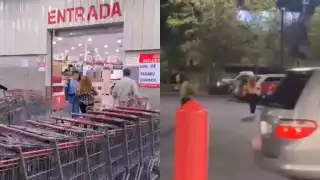 El video de la mujer desnudándose en un Costco de Xalapa ha comenzado a viralizarse