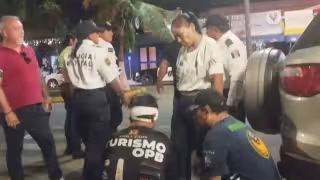 Motociclista atropella a peatón en el paso peatonal del Boulevard Bahía y huye, dejando abandonada su unidad