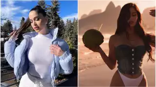 Natalia Barulich, exnovia de Maluma, sorprendió a sus seguidores con una sesión de fotos que dejó al descubierto su hermosa figura y gran belleza