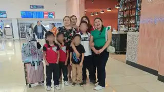 Yucateca regresa de California para reunirse con su familia en Tekit