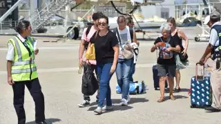 La Secretaría de Infraestructura, Comunicaciones y Transportes informó que se mantiene el puente aéreo de Acaulco a la CDMX