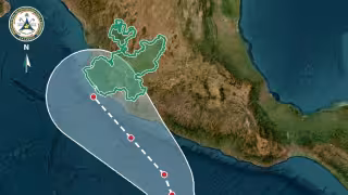 Se forma tormenta tropical “Trudy” en el océano Pacífico; prevén que se convierta en huracán