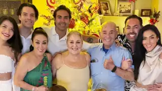 La familia D'Alessio festejó la Navidad en Cancún