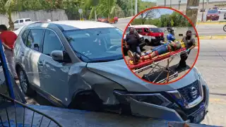 El lesionado se encontraba haciendo la reparación de una de sus llantas