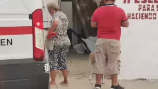 El cadáver del hombre quedó mitad arriba de la hamaca y mitad en el suelo