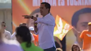 Gerardo Ocampo señaló que por órdenes de Renán Barrera le impidieron impartir una plática