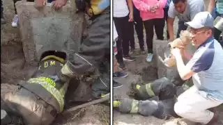 El 'Jefe Vulcano' de los bomberos compartió el video en sus redes sociales