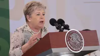 Alicia Bárcena indicó que la Secretaría de Relaciones Exteriotres diseña un plan de apoyo a connacionales debido a la Ley SB4