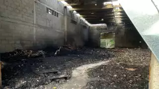 Solamente se registraron daños materiales en el incendio