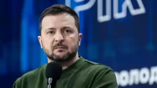 El presidente de Ucrania, Volodimir Zelenski, informó de dos muertos y ocho heridos durante una ola de ataques aéreos rusos en varias zonas del país