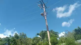 Sufre mahualenses constantes apagones que les impiden descansar y realizar sus actividades domésticas