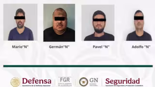 Detienen a cuatro miembros de Los Chapitos, entre ellos “El Pokemón”, encargados de suministrar armas al cártel en Sinaloa