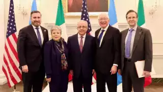 La secretaria de Relaciones Exteriores, Alicia Bárcena, participó en la reunión trilateral México, Estados Unidos y Guatemala sobre migración