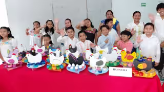 Con canto en lengua maya y arte, celebran clausura de talleres infantiles en Hopelchén, Campeche