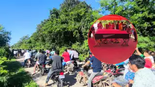 Luto en Santa Gertrudis: peregrino guadalupano vuelve a casa tras morir atropellado en Veracruz