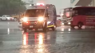 Tragedia! Tormenta provoca caída de anuncio panorámico y mata a una mujer en este municipio