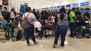 Entre los viajeros destaca Rogelio Rodríguez Interián, originario de Oxkutzcab, quien no ve a su hijo desde hace 24 años