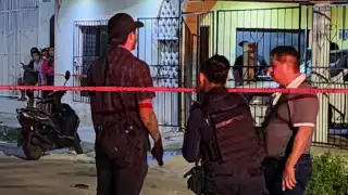 En el lugar de los hechos, los elementos de la Policía De Investigación únicamente encontraron siete casquillos sobre el pavimento de la avenida 90.