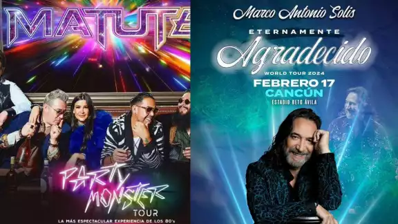 En Cancún se llevarán a cabo conciertos de artistas muy reconocidos nacionalmente En Cancún se llevarán a cabo conciertos de artistas muy reconocidos nacionalmente