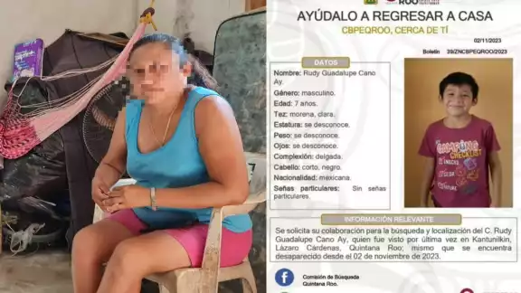 La víctima de violencia vicaria asegura que su exesposo es el responsable del hecho.