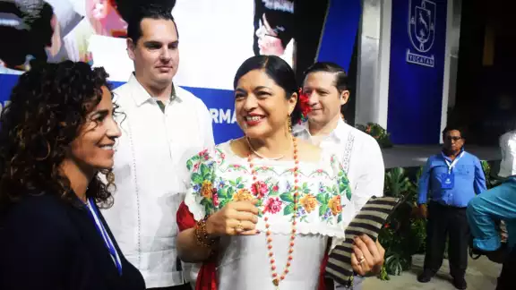 La funcionaria estuvo de invitada especial, así como otros del orden local y estatal