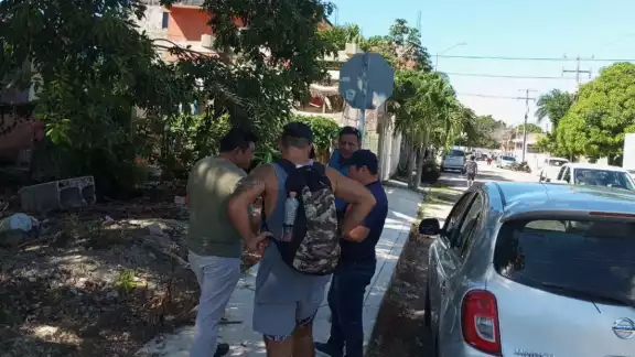 Las autoridades rastrearon el vehículo vía GPS hasta un domicilio en la colonia CTM. Las autoridades rastrearon el vehículo vía GPS hasta un domicilio en la colonia CTM.