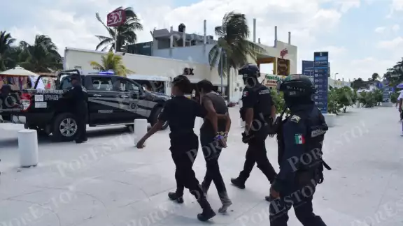La mujer ebria fue trasladada a la cárcel municipal de Progreso La mujer ebria fue trasladada a la cárcel municipal de Progreso