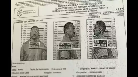 “El Patrón” quien está detenido por el atentado contra Ciro Gómez leyva, estuvo preso en el Reclusorio Oriente por extorsión “El Patrón” quien está detenido por el atentado contra Ciro Gómez leyva, estuvo preso en el Reclusorio Oriente por extorsión
