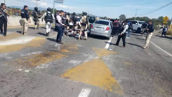 Cuatro sicarios fueron abatidos en el lugar Cuatro sicarios fueron abatidos en el lugar