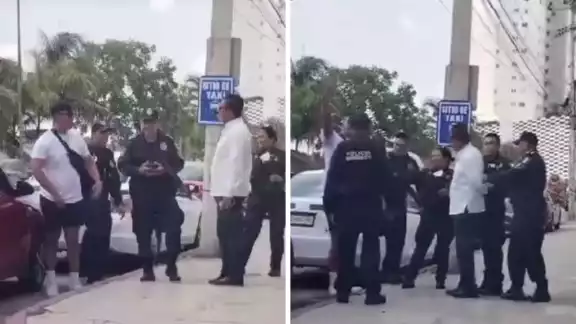 Tras ser detenido, el taxista pidió perdón Tras ser detenido, el taxista pidió perdón