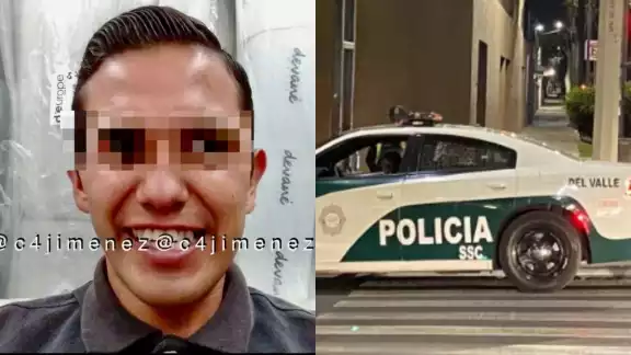 Al momento de su detención, el sujeto posó con una sonrisa burlona